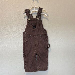 12M Lakin McKey Striped Overalls